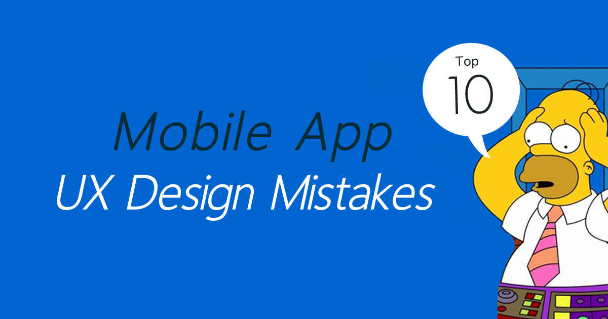 You are currently viewing A Checklist of Design Habits To Avoid When Creating Mobile Apps